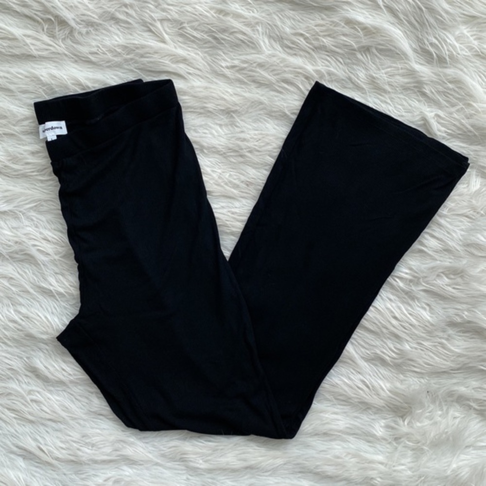 Superdown | Mandy Ribbed Flare Pant View 2